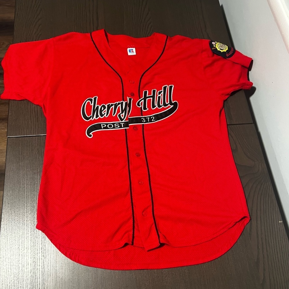 Russell Athletic Red Cherry Hill Men's Jersey